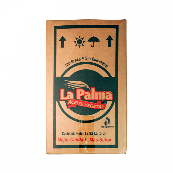 Aceite La Palma Plasticaja 5 galones