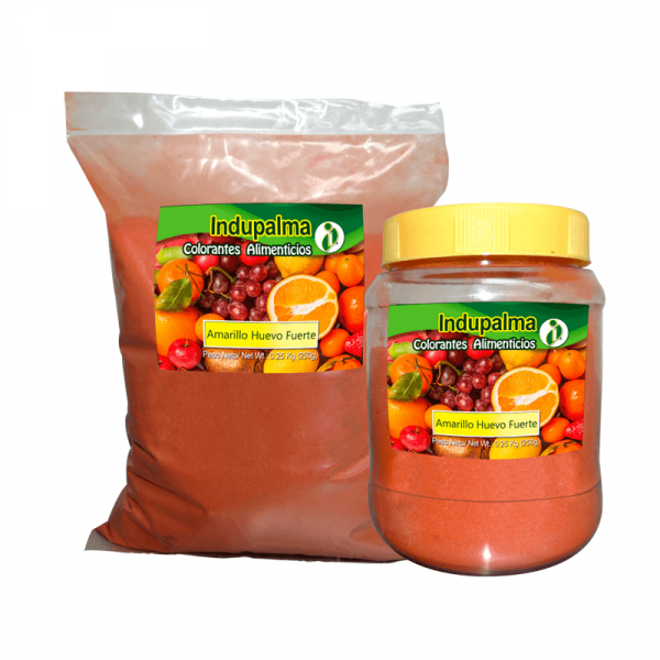 Amarillo Huevo Fuerte 1 kg y 1/4 kg