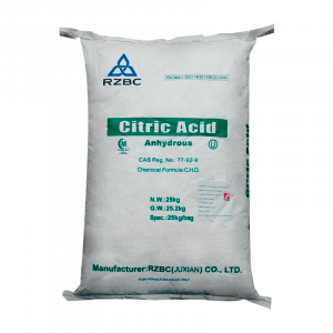 Ácido Cítrico RZBC 25 kg